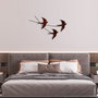 Wallity Wallow Accesorio de Pared de Metal Decorativo Multicolor